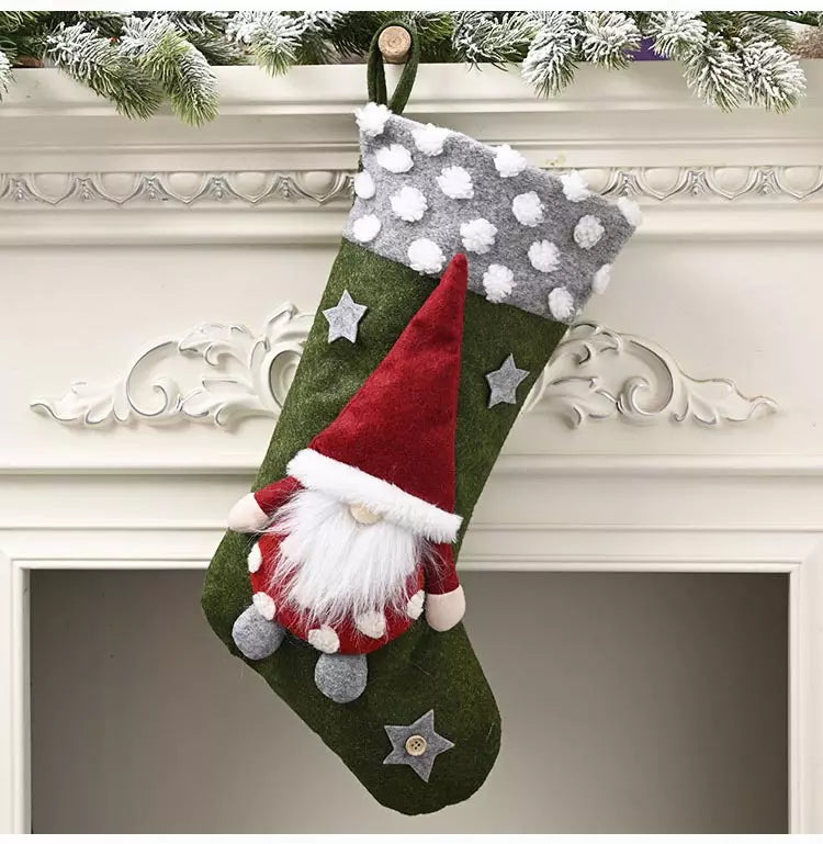 Gnome Christmas Stocking