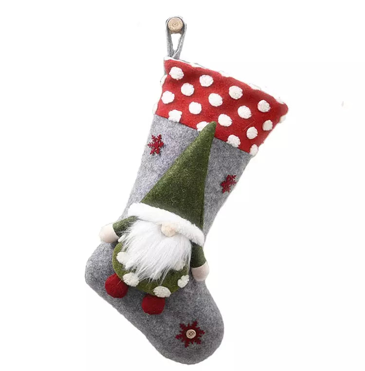 Gnome Christmas Stocking