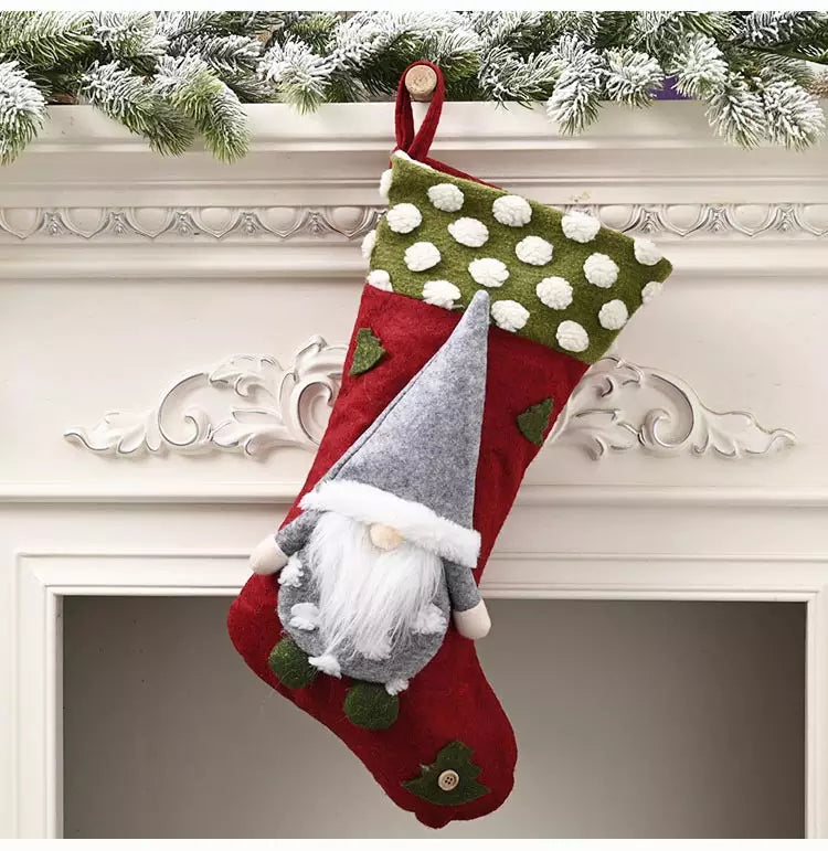 Gnome Christmas Stocking